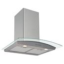 Coifa de Parede Alise - 60 cm, Funciona como Depurador e Exaustor, 2 Lâmpadas Halógenas, Baixo Ruído e Filtros - Inox