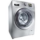 Lavadora/Secadora de Roupas Samsung WD856UHSA Prata com Display Digital, Sistema AIR Wash e 5 Programa de Lavagem - 8,5Kg