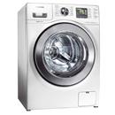 Lavadora/Secadora de Roupas Samsung WD856UHSA Branca com Display Digital, Sistema AIR Wash e 5 Programas de Lavagem - 8,5Kg