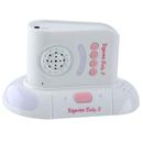 Babá Eletrônica Digital Vista Siga-me Baby 3 3008 - Branco/Rosa
