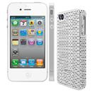 iPhone 4 Apple 8GB TIM com Câmera 5MP, Touch Screen, GPS, MP3, Bluetooth e Wi-Fi - Branco + Capa Elago Breathe EL-S4BR-SFWH-PL p/ iPhone 4 - Branco