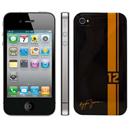 iPhone 4S Apple 16GB TIM com Câmera 8MP, Touch Screen, 3G, GPS, MP3, Bluetooth e Wi-Fi - Preto + Capa iKase Ayrton Senna Lotus p/ iPhone 4/4S - Preto