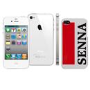 iPhone 4S Apple 16GB TIM com Câmera 8MP, Touch Screen, 3G, GPS, Bluetooth e Wi-Fi - Branco + Capa iKase Ayrton Senna Mclaren p/ iPhone 4/4S - Branco