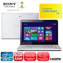 Notebook Sony Vaio SVE14A25CBS com Intel® Core™ i5-3210M, 6GB, 750GB, Gravador de DVD, Leitor de Cartões, HDMI, AMD Radeon, LED 14" e Windows 8