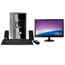Computador SpaceBr com Intel® Core™ i5-2310, 6GB, 1TB, Gravador de DVD, HDMI e Windows 8 + Monitor LCD LED AOC 23" Widescreen Full HD com Entrada HDMI
