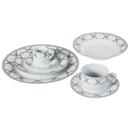 Aparelho de Jantar, Chá e Sobremesa Conthey com 42 peças Inova Branco - D156739