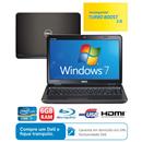 Notebook Dell Inspiron i14R-3360 Preto com Intel Core i7-2640M, 6GB, 1TB, Leitor de Blu-ray, HDMI, AMD Radeon, LED 14", Windows 7 Home Premium