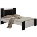 Cama de Casal Palmeira Balança 7610 - Ciliégio/Preto