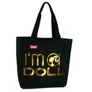 Tote Bag Santino BLB13002B34 Barbie Feminina - Preto/Rosa