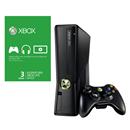 Console Microsoft Xbox 360 Preto Fosco com 250GB de Memória + Xbox Live Gold - 3 Meses