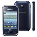 Celular Desbloqueado Samsung Rex 60 C3313T Azul com Dual Chip, Tv Digital, Câmera 2MP, Rádio FM, MP3, Bluetooth, Touch Screen, Fone e Cartão 2GB