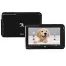 Tablet DL HD Plus com Tela 7", 4GB, Processador Cortex A9-1.2Ghz, Câmera 2.0 MP, Suporte a Modem 3G, Wi-Fi e Android 4.0 - Preto