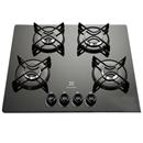Cooktop a Gás 4 Bocas Electrolux GC60V com Acendimento Superautomático, Queimadores Selados e Grades Individuais - Bivolt - Preto