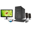 Computador CCE C23 Intel® Dual Core, 2GB, 320GB, Gravador de DVD e Windows 8 + Monitor LCD LED AOC 15.6" Widescreen