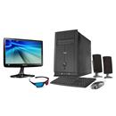 Computador CCE C23 Intel® Dual Core, 2GB, 320GB, Gravador de DVD e Windows 8 + Monitor LCD LED Samsung 15.6" Widescreen