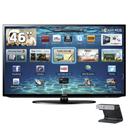 TV 46" LED Samsung Full HD com Smart TV, Clear Motion Rate 120Hz, All Share DLNA, Web Browser + Câmera Smart Skype Samsung