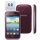 Celular Desbloqueado Samsung Galaxy Young Duos TV GT-S6313T Vermelho com Dual Chip, Android 4.1, TV Digital, 3G, Rádio FM, Wi-Fi e Câmera de 3MP
