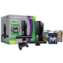 Console Xbox 360 com Kinect + 250GB de Memória + Assinatura Xbox Live Gold de 1 Mês + Kinect Adventures + Fable: The Journey + Wreckateer