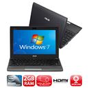 Netbook Asus 1025C-GRY059S com Intel® Atom N2600 Dual Core™, 2GB, 500GB, Leitor de Cartões, HDMI, Wireless, Webcam, LED 10.1” e Windows 7