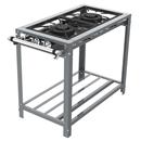 Fogão Industrial Venax FI 240 com 2 Bocas Bivolt - Cinza
