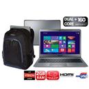 Notebook Ultrafino Samsung com AMD, 2GB, 500GB, Leitor de Cartões, HDMI, USB 3.0, Bluetooth 4.0, LED 13.3" e Windows 8+ Mochila Targus p/ Notebook 16"