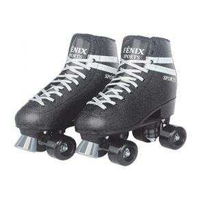 Patins Fênix Brinquedos Roller Skate RL-04 - Preto