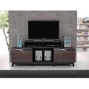 Rack Caemmun Samba para TV at&eacute; 42 - Capuccino / Preto - cod. 1997231
