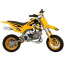 Mini Moto Track & Bikes Cross Trail TK 5200 com Motor Mono Cilindro 49cc - Amarelo