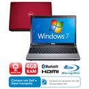 Notebook Dell Studio S14-901 com Intel® Core™ 2 Duo T6600, 4GB, 320GB, Leitor de Blu-Ray, Gravador de DVD, HDMI, Bluetooth, LCD 14" e Windows 7