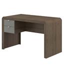 Mesa de Trabalho Ditália com 2 Gavetas - Zurich/Cinza