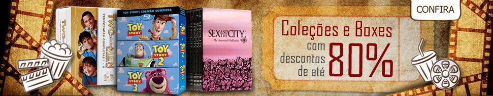 Coleções e Boxes com descontos de até 80%