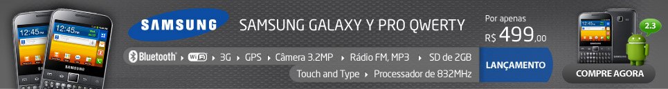 Samsung Galaxy Y PRO QWERTY