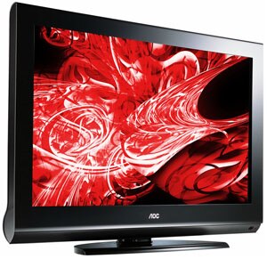 TV Digital LCD AOC D26W931 conversor