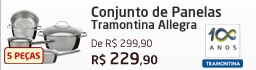Conjunto de Panelas Tramontina Allegra 