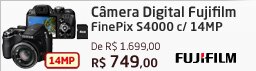 Câmera Digital Fujifilm FinePix S4000 com 14MP