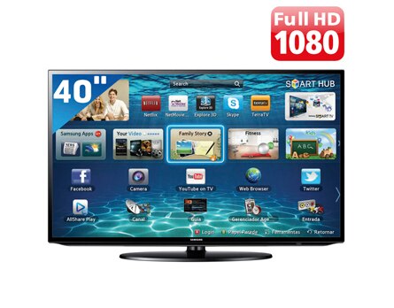 A TV 40&rdquo; LED Samsung S&eacute;rie EH5300 UN40EH5300GXZD
