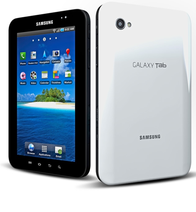 Tablet Samsung Galaxy Tab P1010 c/ 16GB, Câmera 3.0MP, Swype, WiFi
