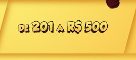 De 201 até R$500