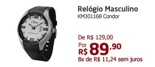 Relógio Masculino KM30116B Condor