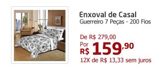 Enxoval Cama Casal Guerreiro Provençal Le Gardien 200 Fios 7 Peças